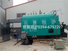 DZL2-1.25-T型2吨生物质蒸汽多宝(中国)官方安装现场